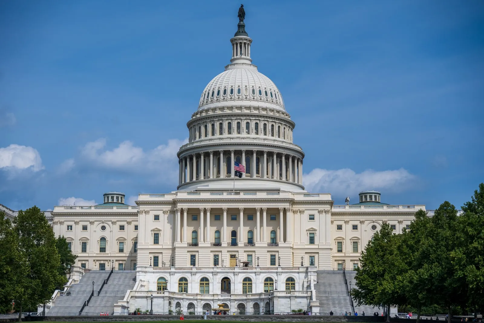 The United States Capitol building in Washington