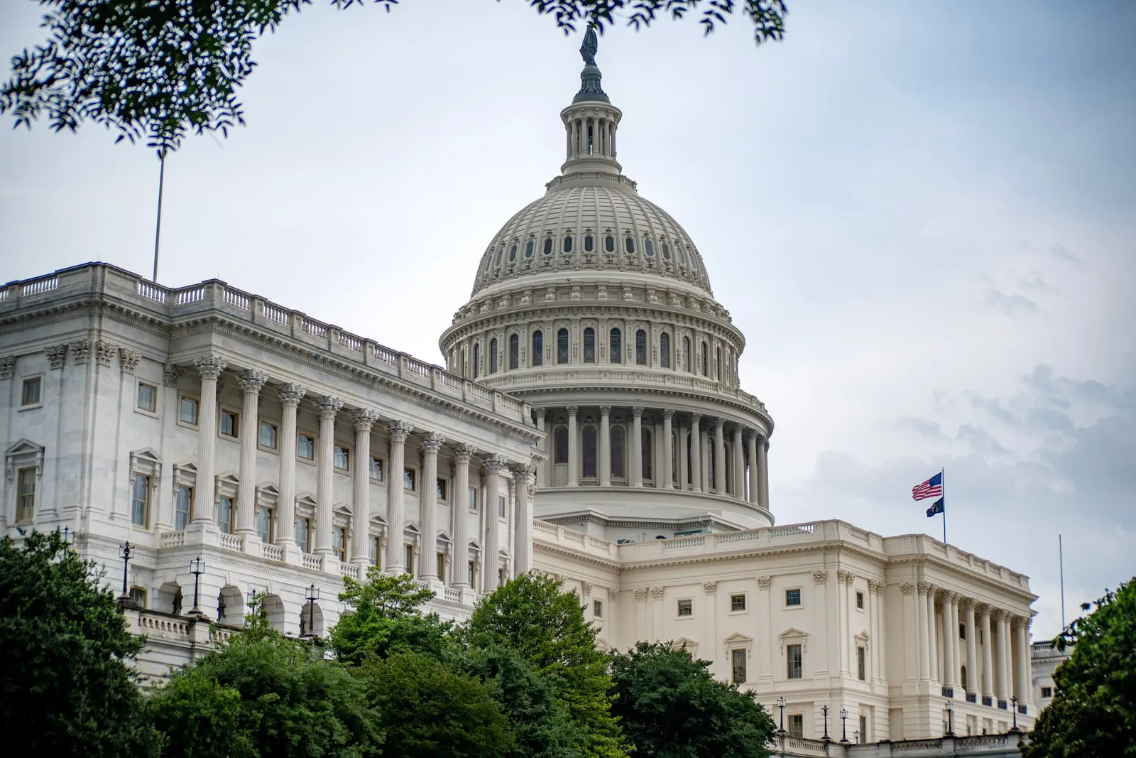 The dome of the United States Capitol