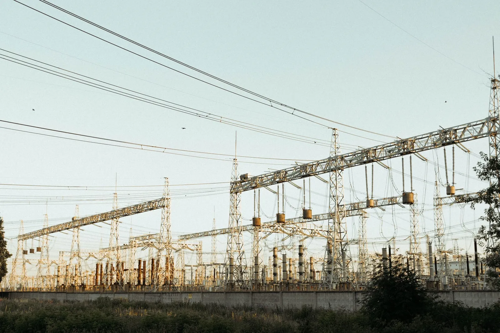High voltage substation equipment