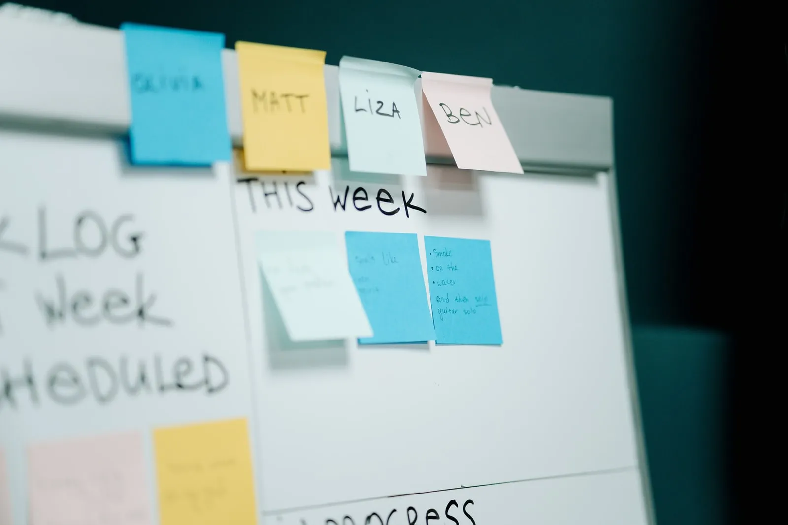 A designer working on a website layout at a desk